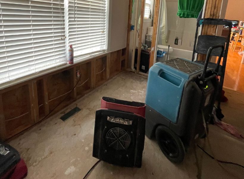 dehumidifier and air mover