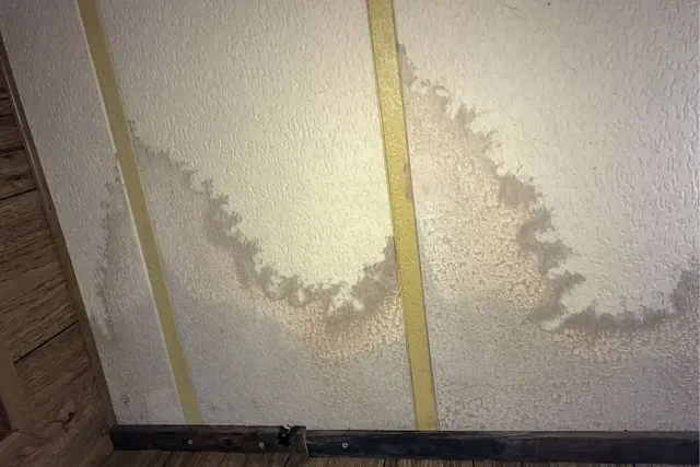 drywall water damage