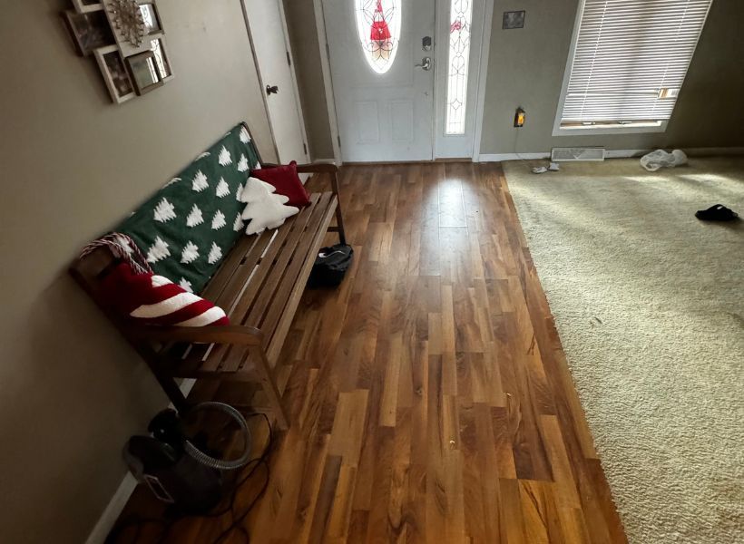 entryway before demo