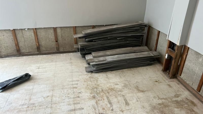 flooded basement cleanup 