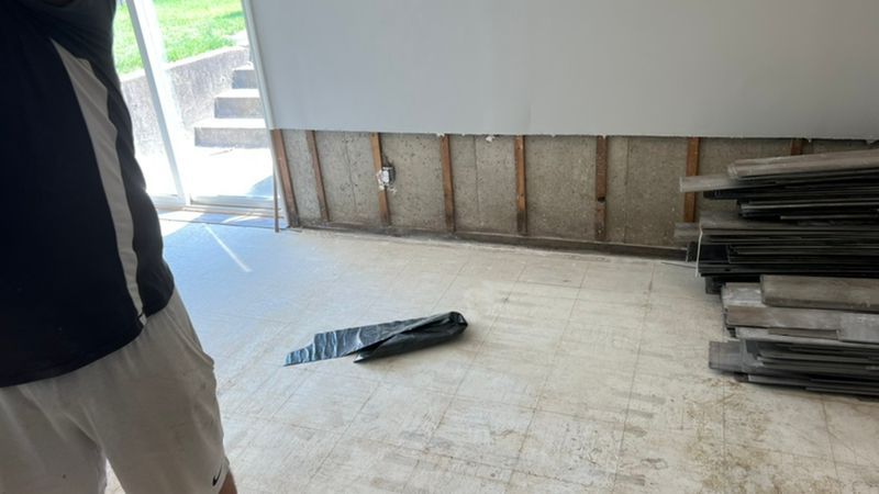 flooded basement cleanup 