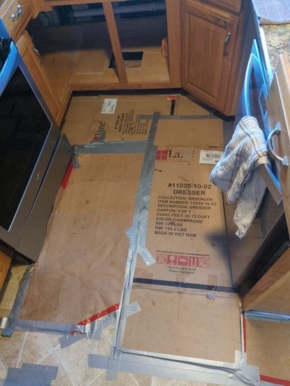 kitchen damage restoration in columbia, mo home