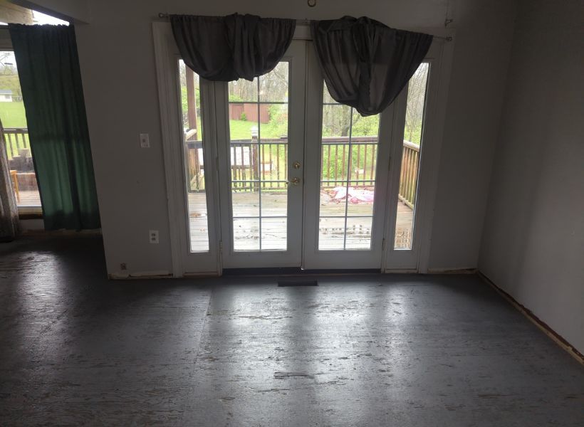living room-before