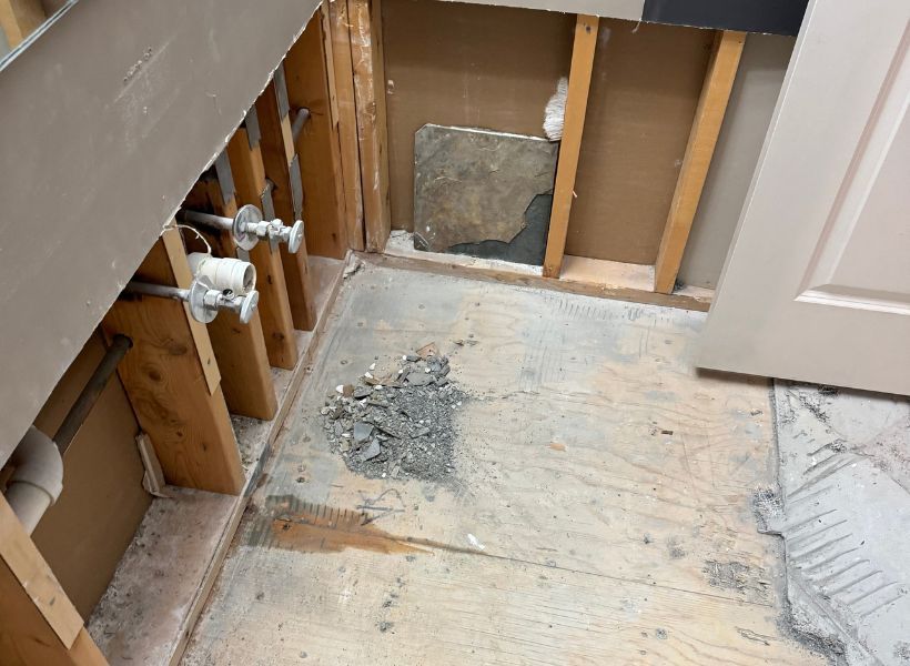 master bathroom 