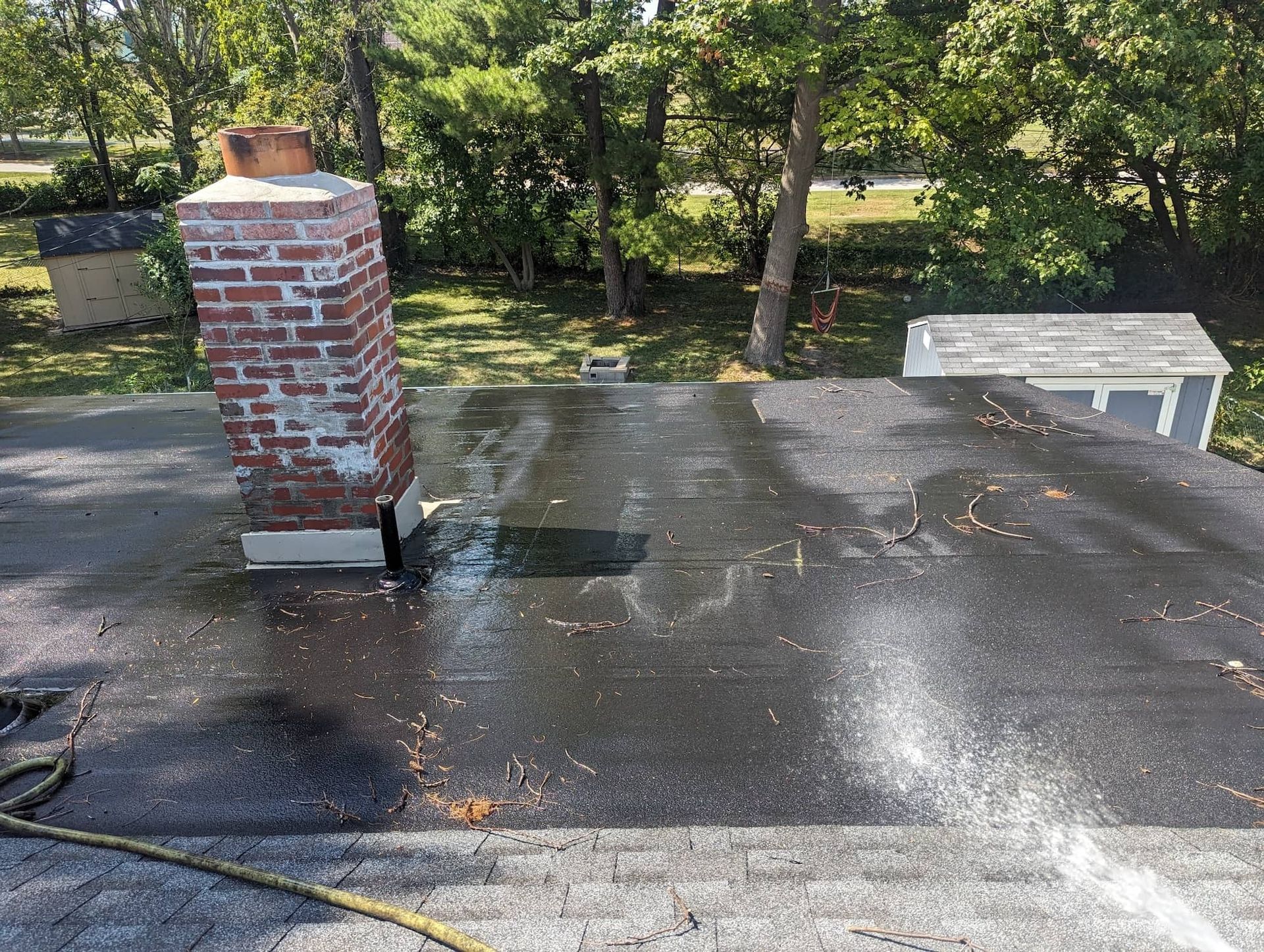 roof leak test