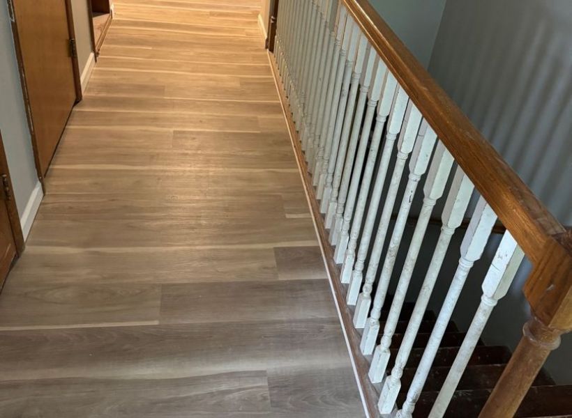 upstairs hallway-after 