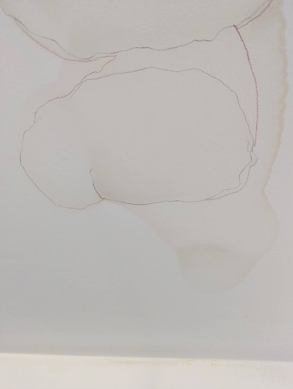 water stains on ceiling