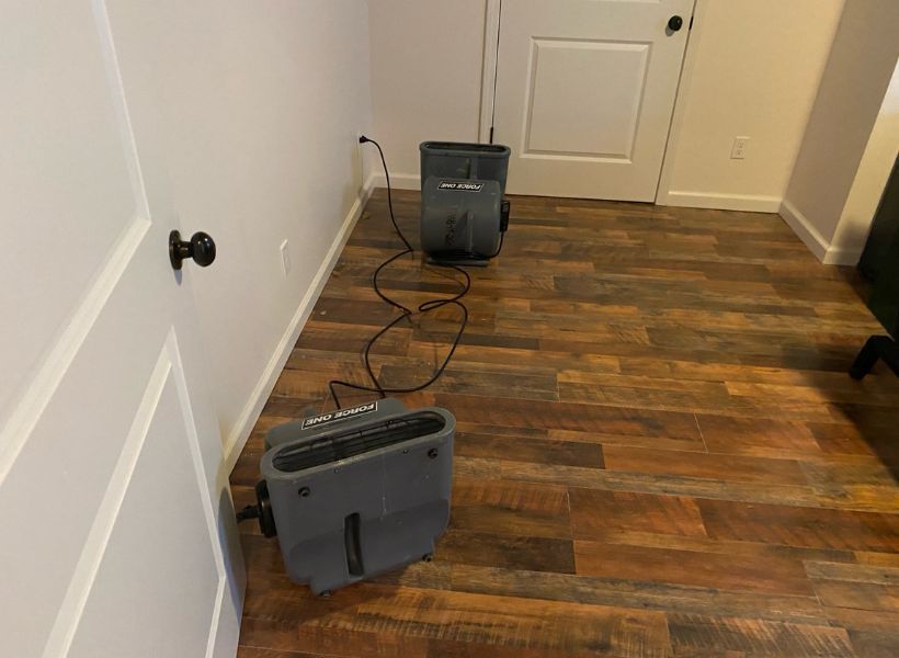 water-damaged basement