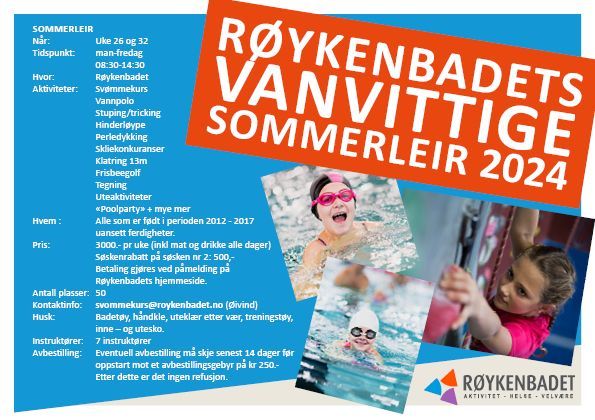 Vannvittig sommerleir 2024