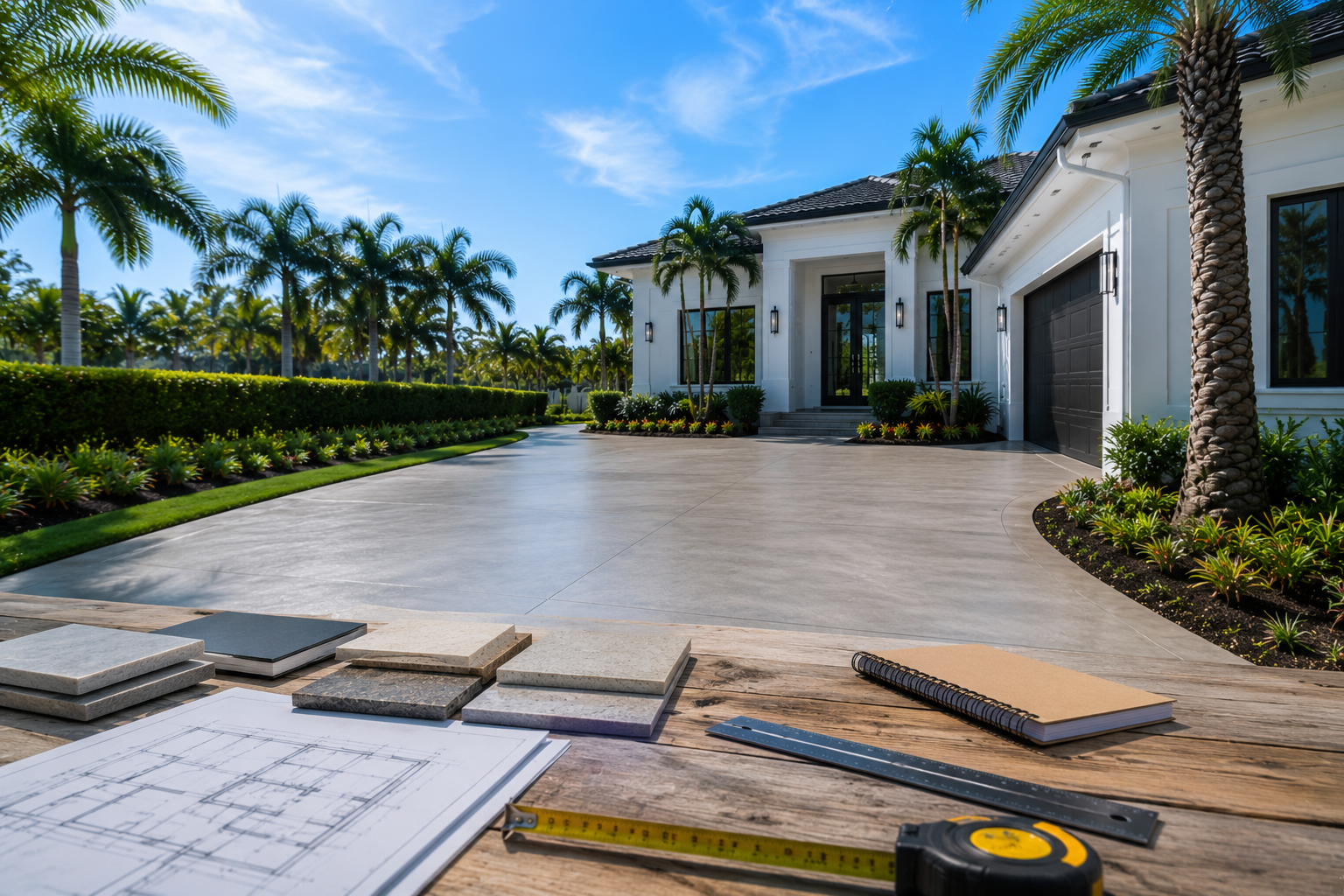 Cost of Concrete Services in Palm Beach