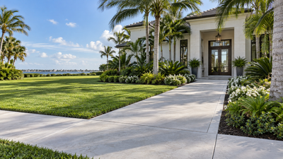 Concrete Walkways & Sidewalks Service