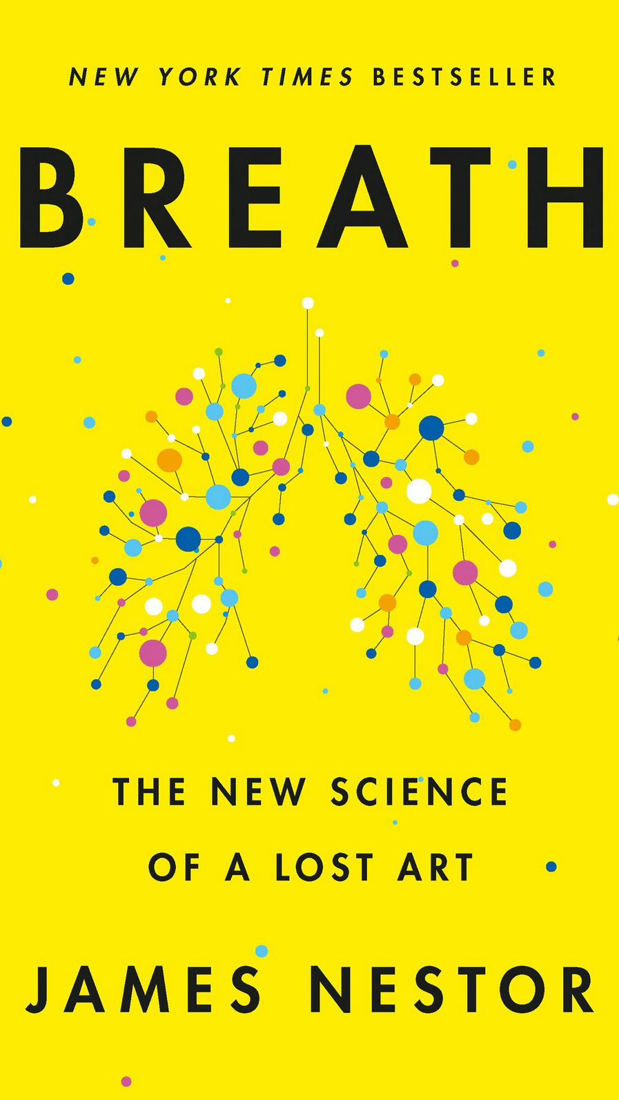 The book breath by james nestor is a new york times bestseller
