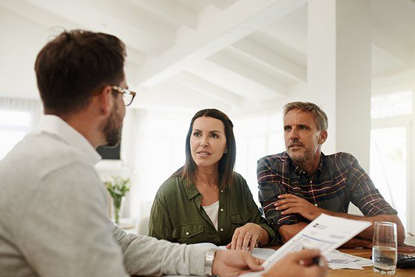 Mature Couple with Agent — Pleasanton, CA — Acceptance Insurance Services Inc Mature Couple with Agent — Pleasanton, CA — Acceptance Insurance Services Inc