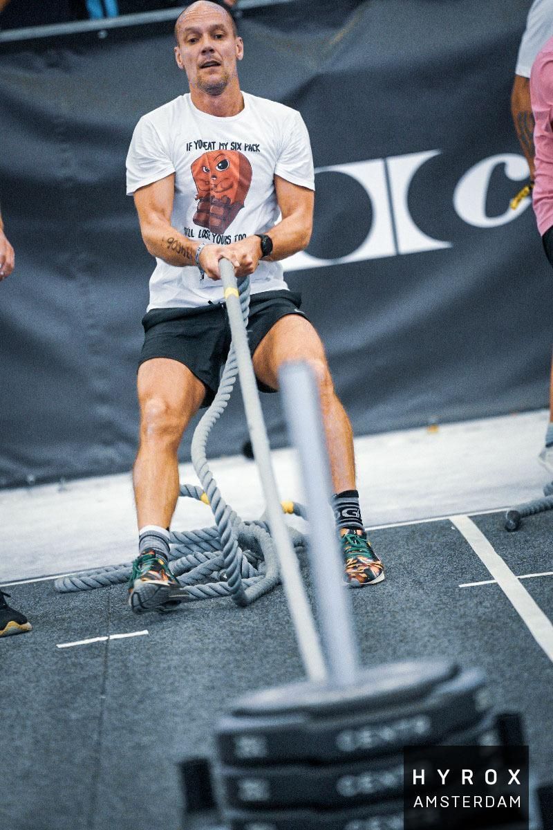 hyrox training race in amsterdam