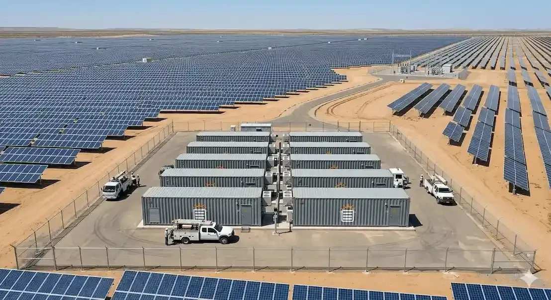 BESS in a solar power plant for PRC-028 inverter-based resource disturbance monitoring