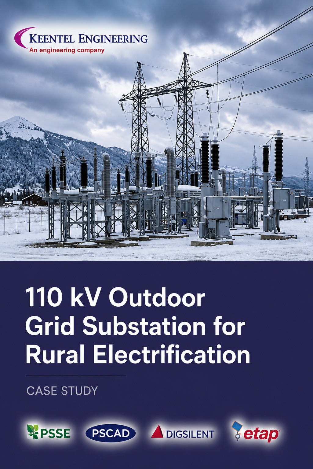 110 kV Outdoor Grid Substation for Rural Electrification