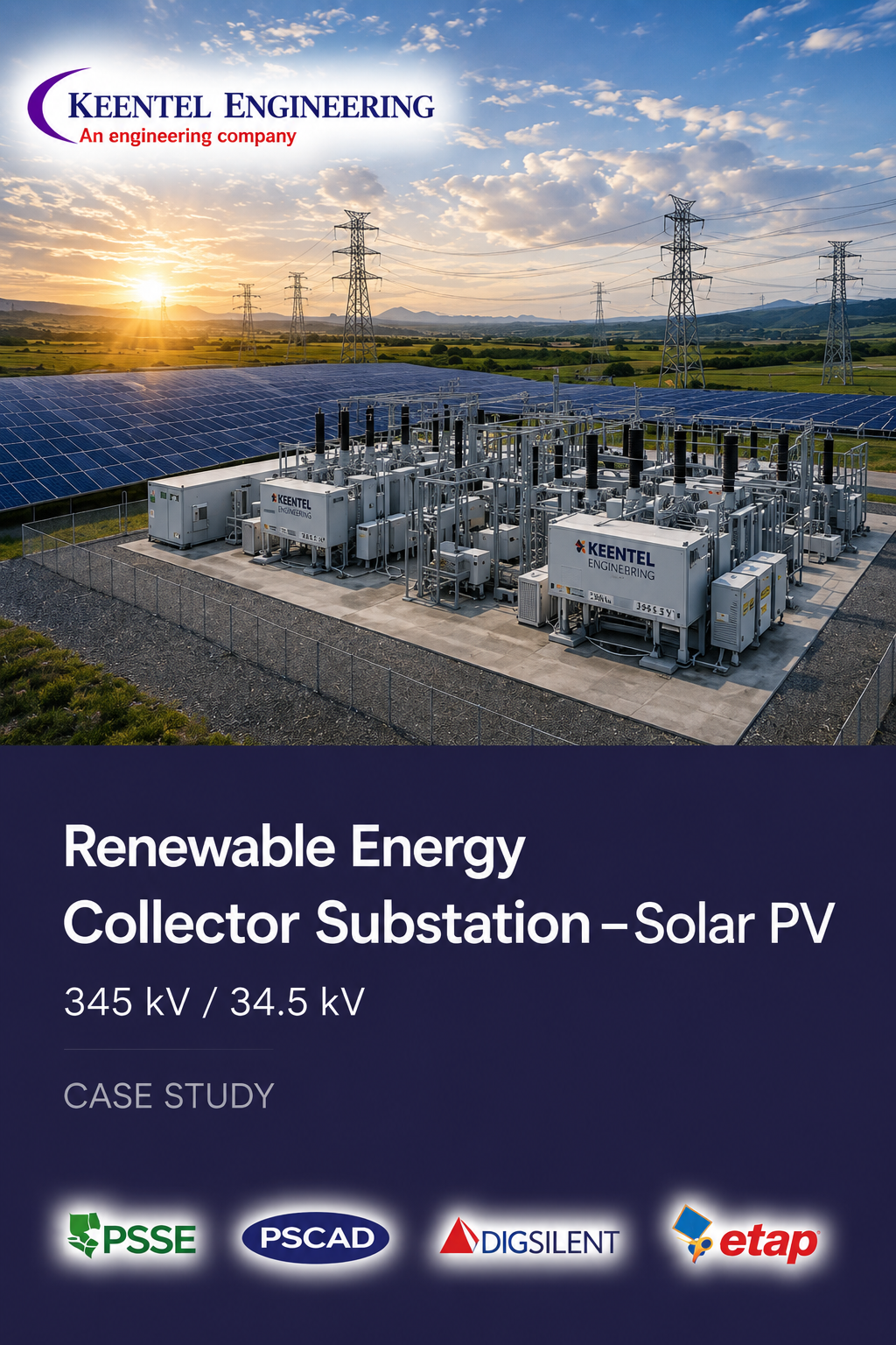 Renewable Energy Collector Substation Solar PV
