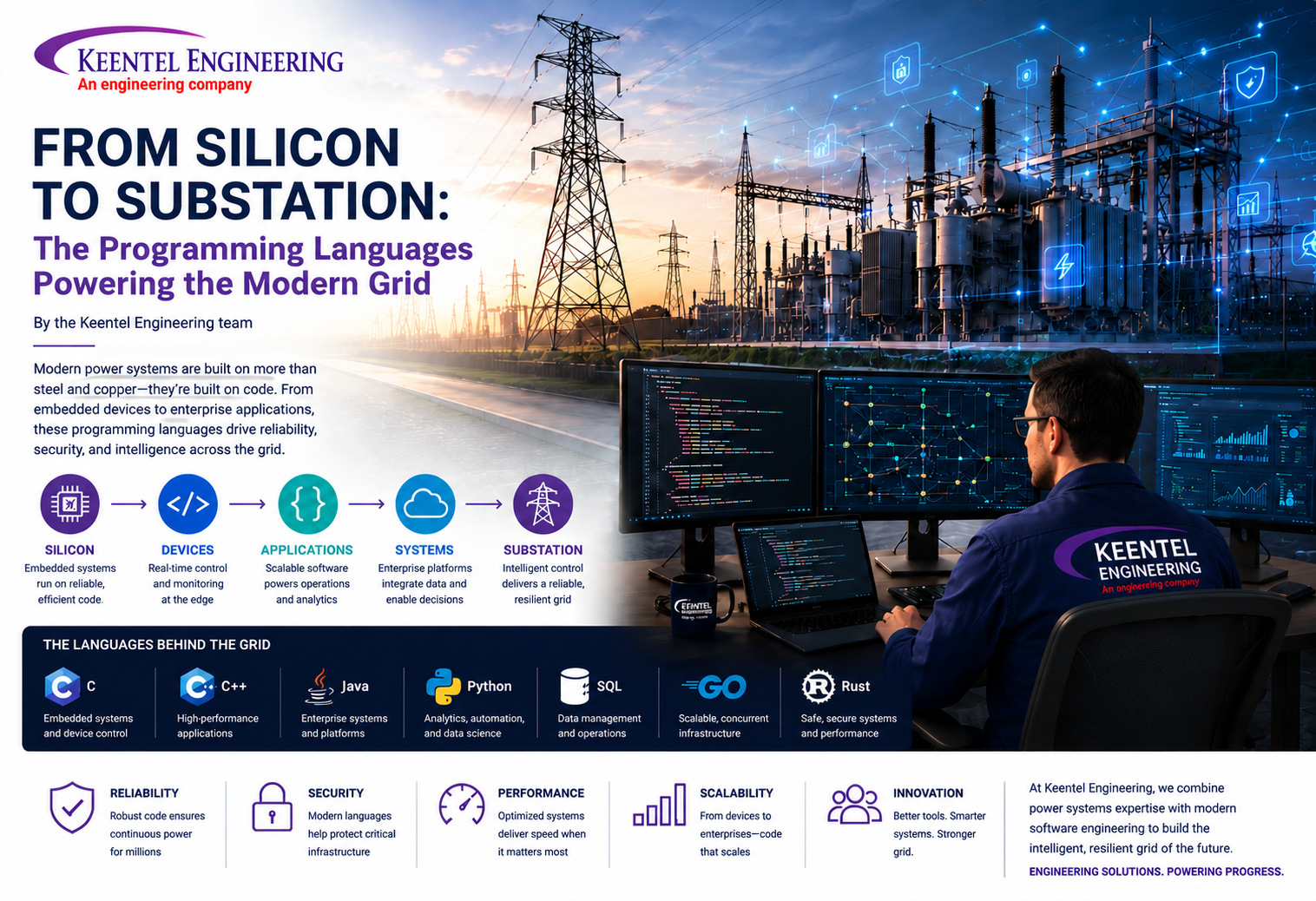 Keentel Engineering substation programming overview