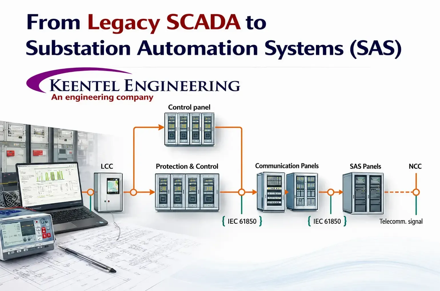 Upgrading from Legacy SCADA to IEC 61850 Compliant Substation Automation System