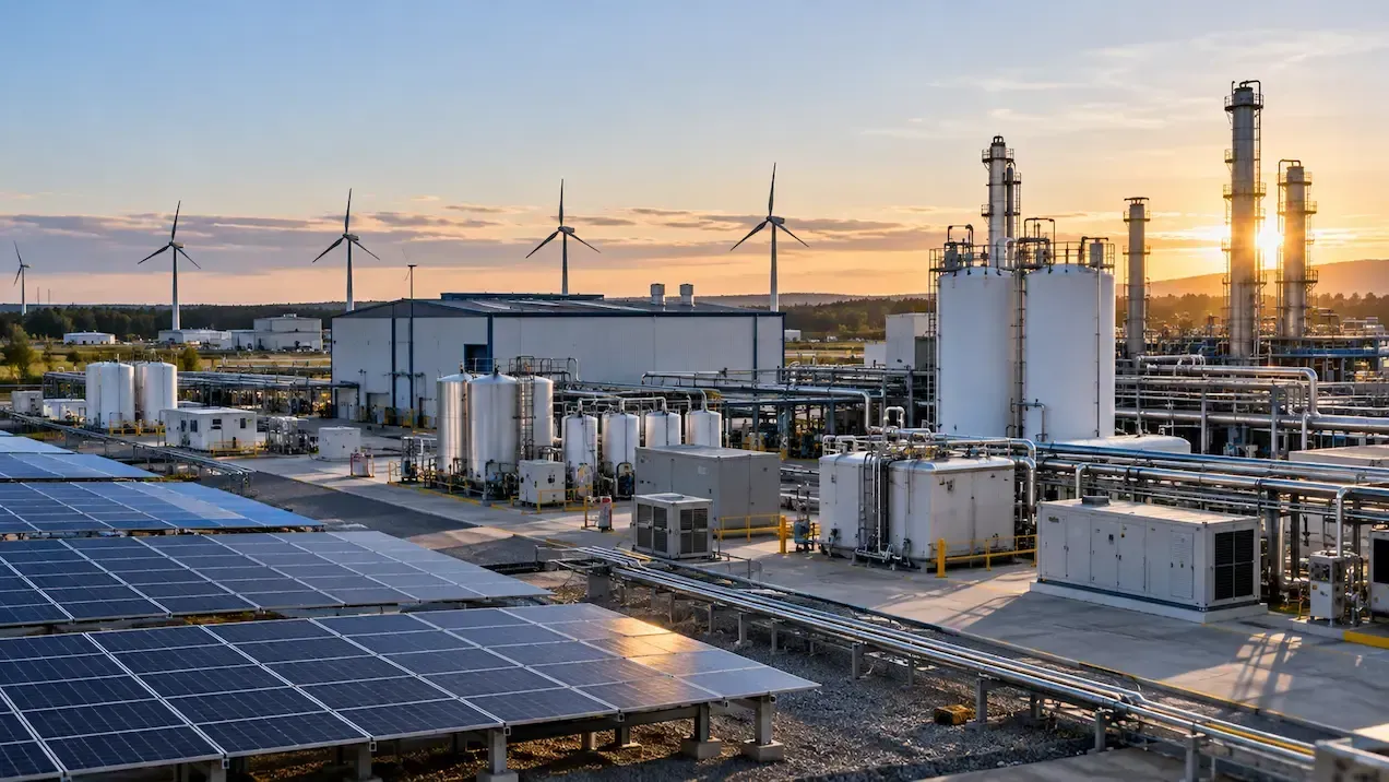 Industrial facility and electrical infrastructure