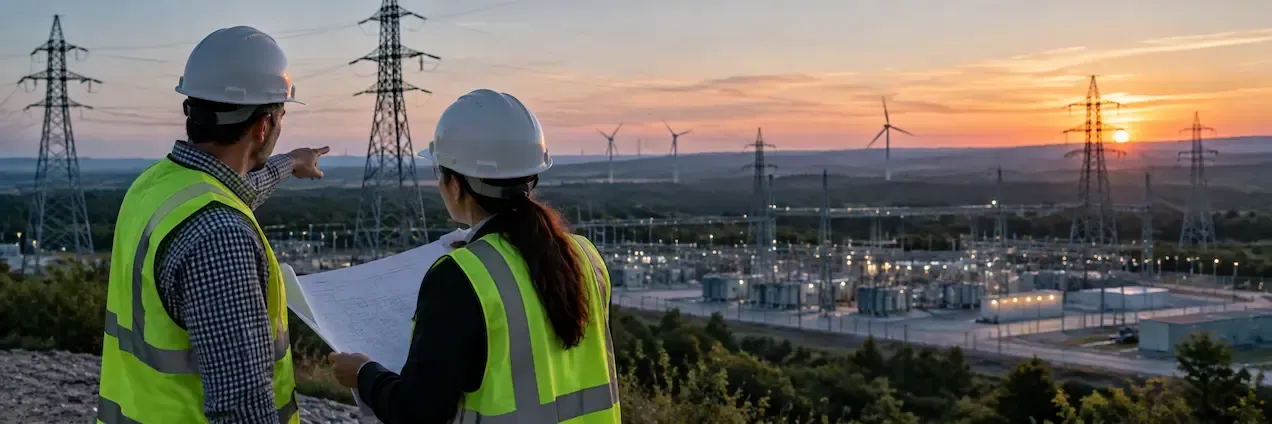 Electric utility and cooperative grid infrastructure