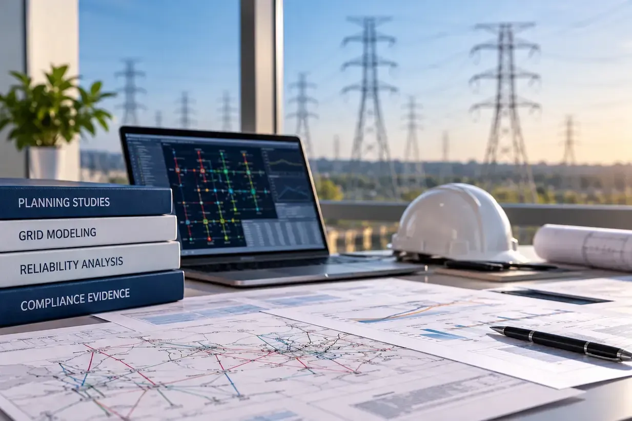 Electrical infrastructure supporting power system planning studies