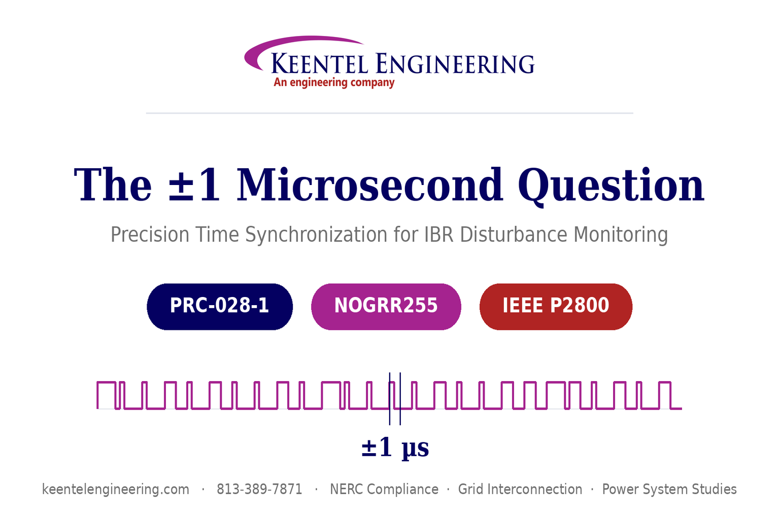IBR time synchronization and IEEE 2800 compliance for disturbance monitoring systems