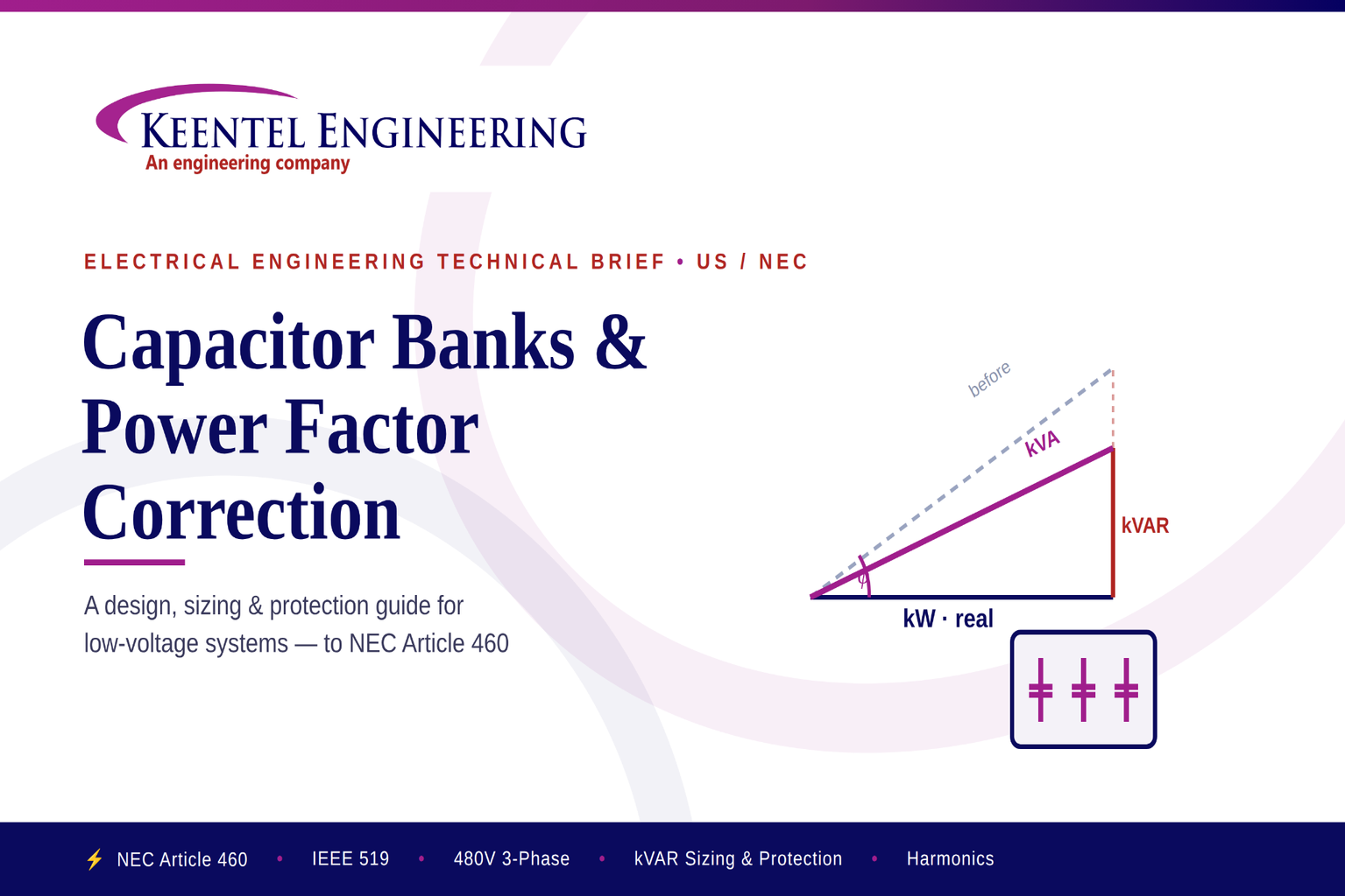 Capacitor Banks & Power Factor Correction Design Guide