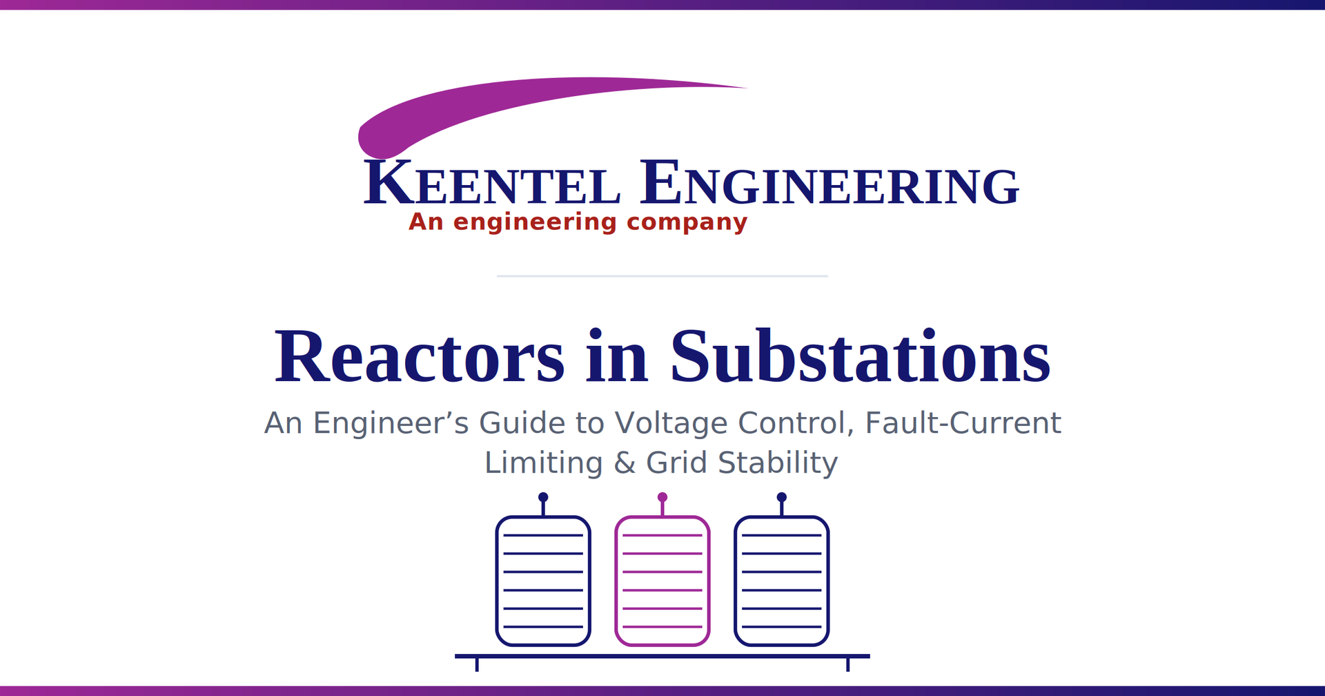 Substation reactor bank for voltage control and fault current limiting