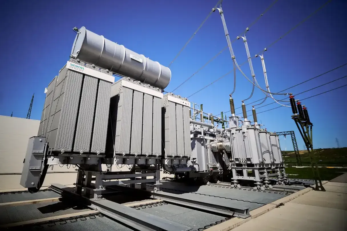 Power system transmission infrastructure illustrating geomagnetic disturbance impacts on the grid