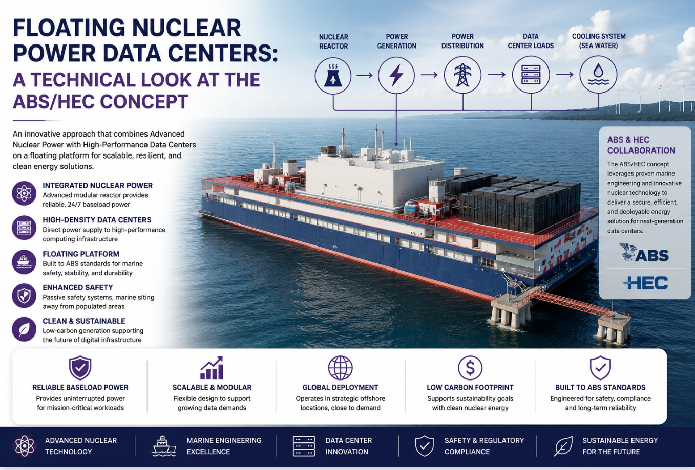 Floating Nuclear Data Centers: The Future of AI Infrastructure