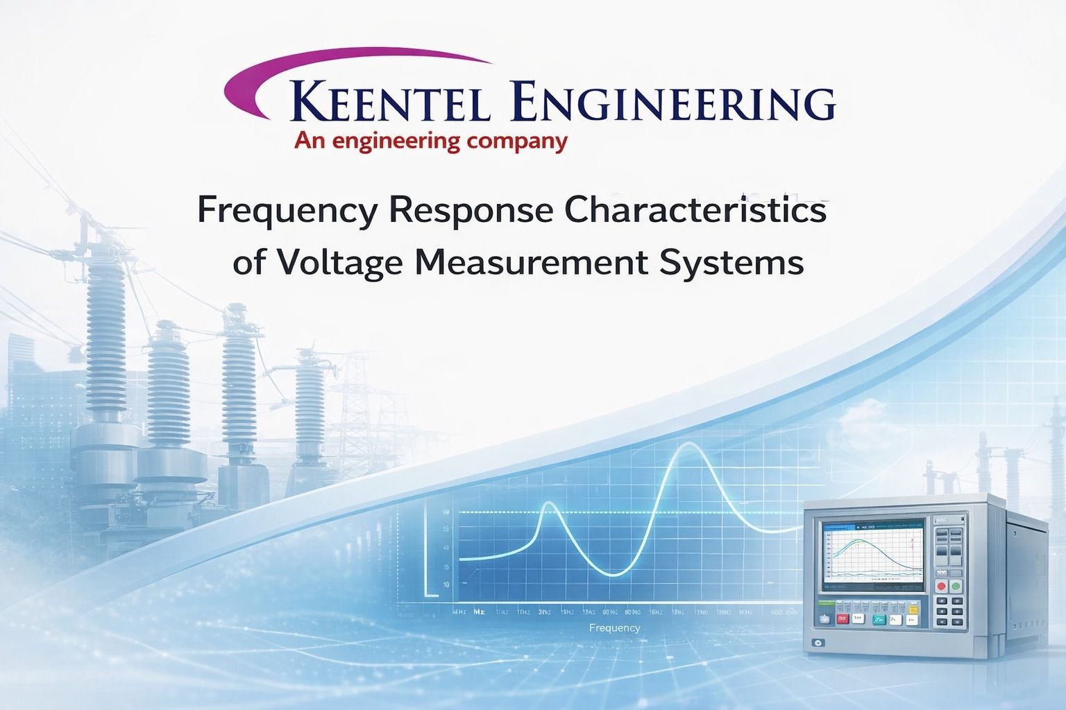 Frequency response characteristics of voltage measurement systems illustrated with substation and waveform analysis