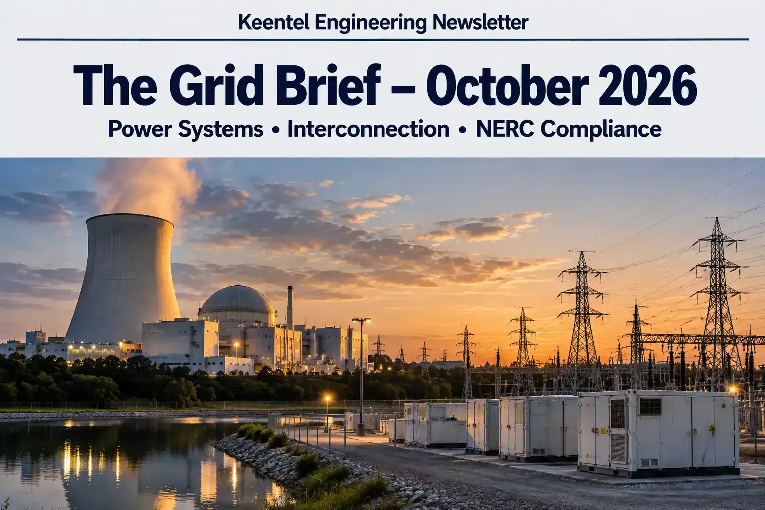 Power grid and nuclear energy infrastructure