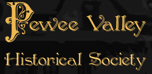 A logo for the peewee valley historical society