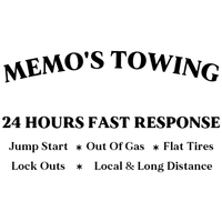 Memo's Towing Logo