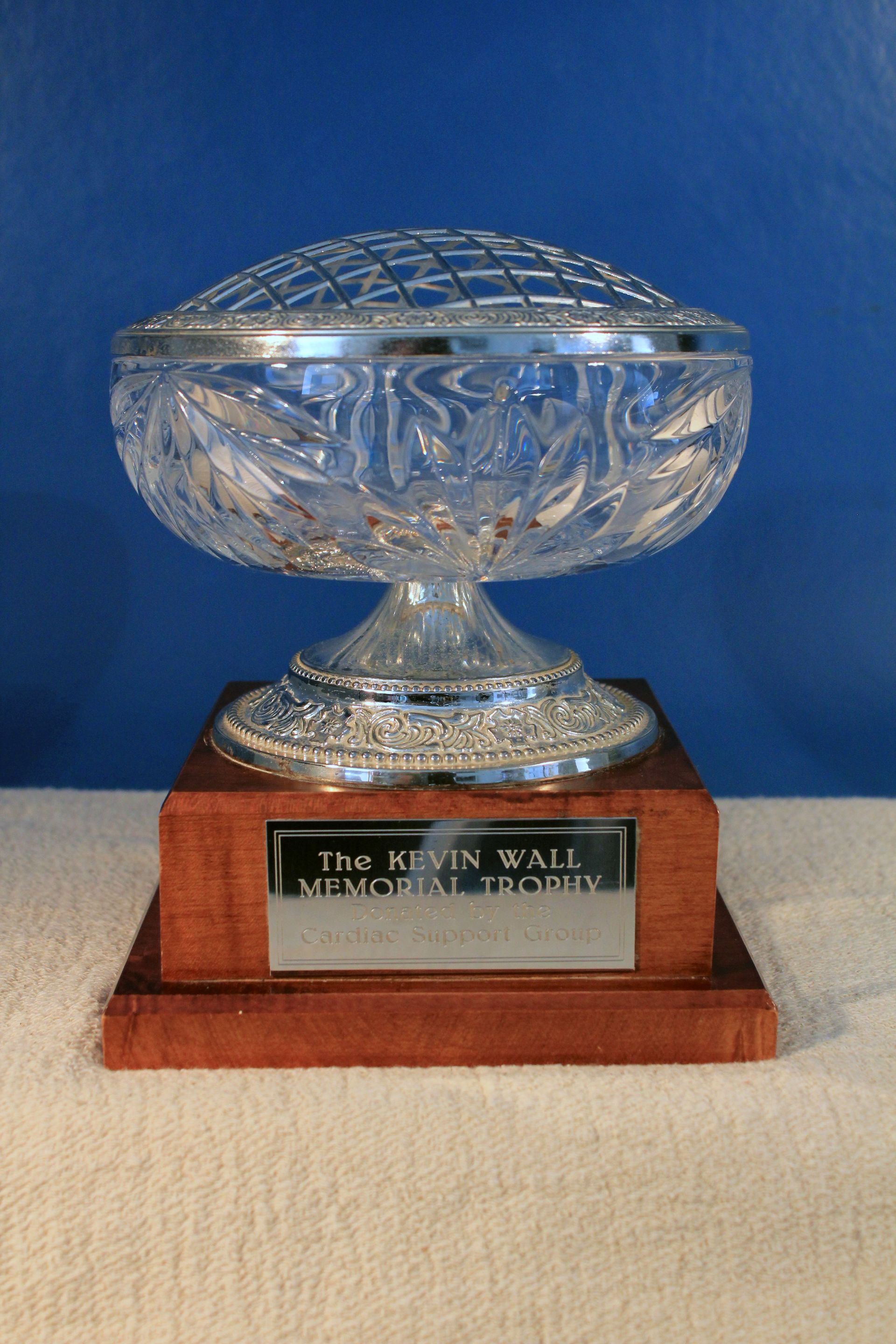 The Kevin Wall Memorial Trophy
- Trophy 12