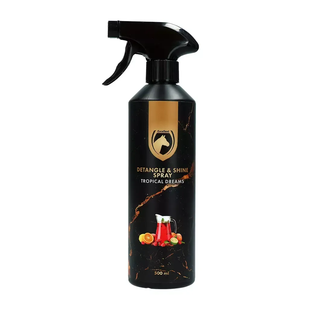 Excellent Horse detangle en shine spray antiklit tropical