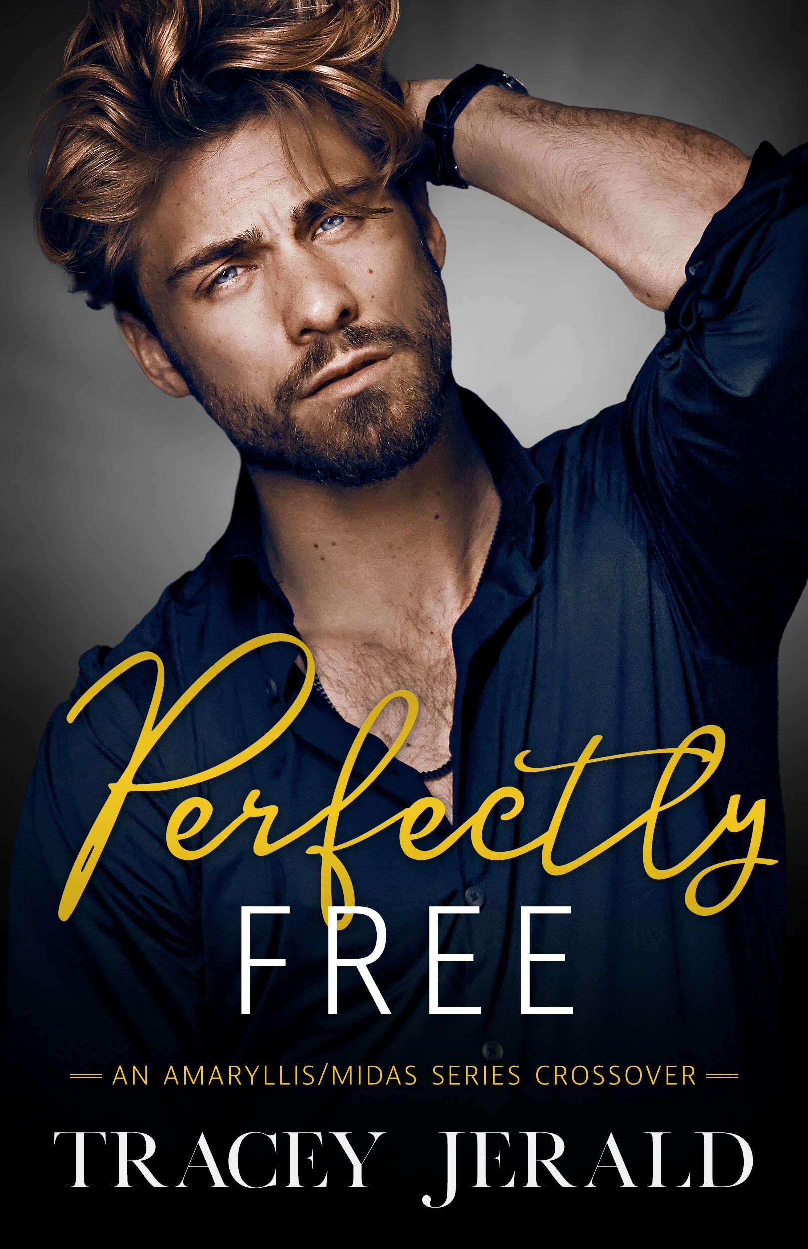 The cover of the book perfectly free by tracey jerald