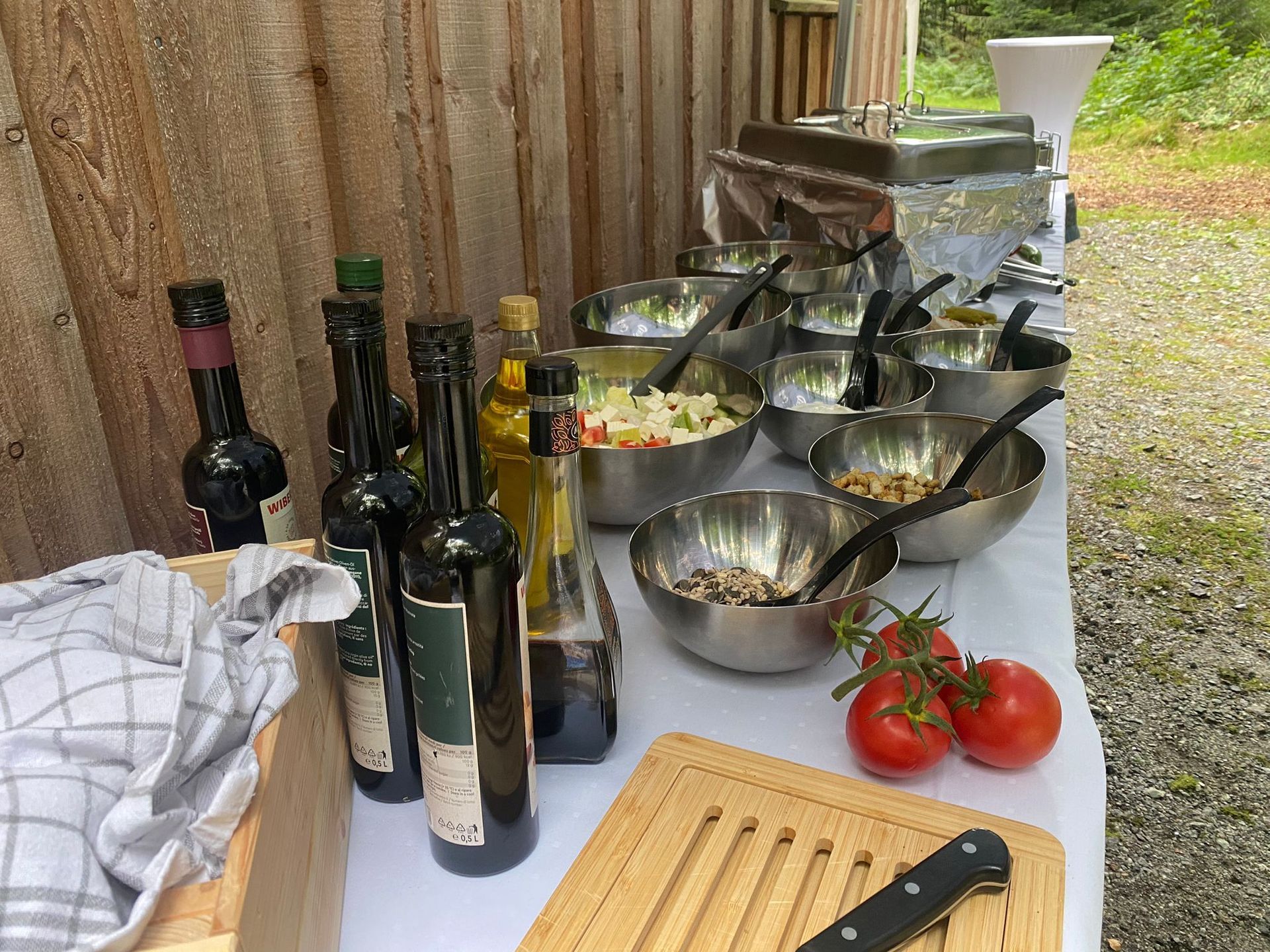 Verschiedene Salate
