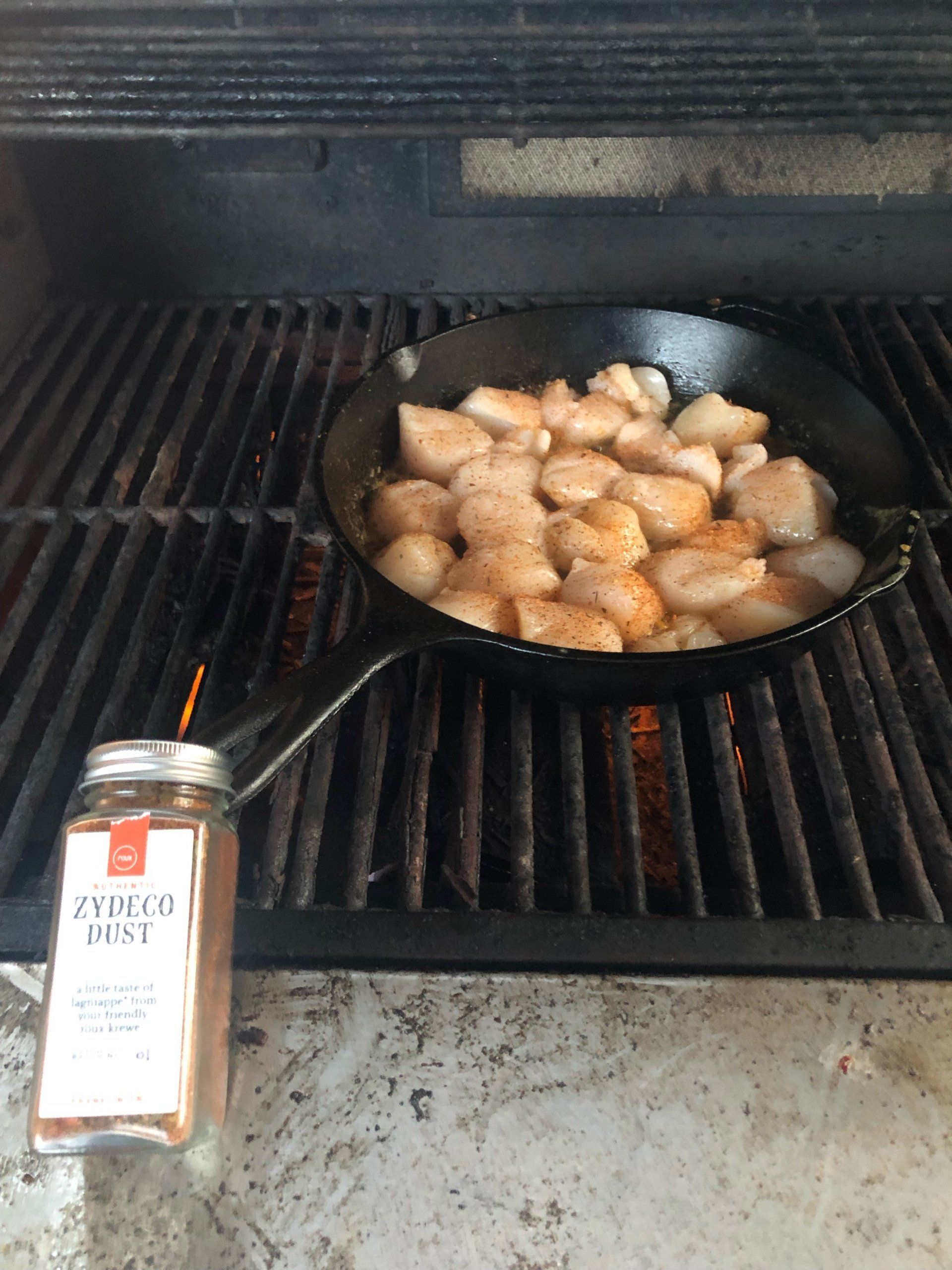 Zydeco Dusted Scallops | Roux LLC Franklin, TN