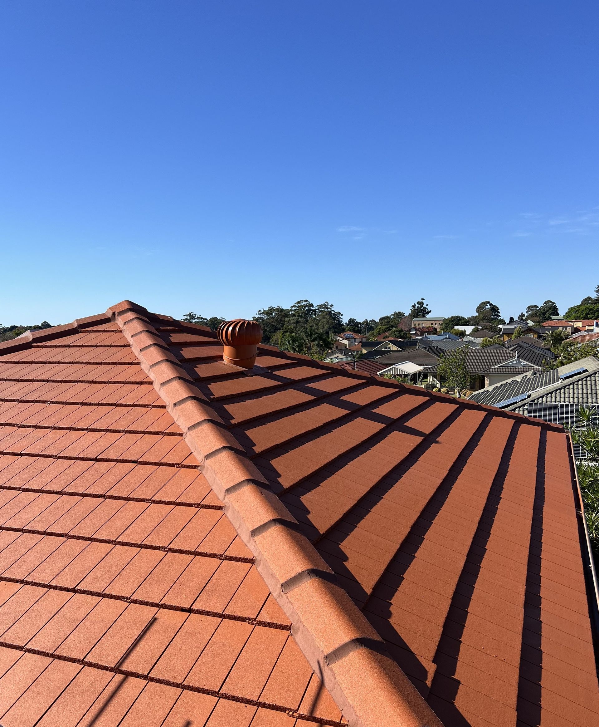 Orange Roof Tiles — The Gutter Guy NSW in Tarrawanna, NSW