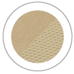 Saddle Circle showing the brushed and embossed SeaDek textures
