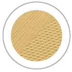 Camel Circle showing the brushed and embossed SeaDek textures
