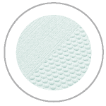 Caribbean Blue Circle showing the brushed and embossed SeaDek textures
