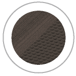 Espresso Circle showing the brushed and embossed SeaDek textures
