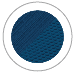 Navy Blue Circle showing the brushed and embossed SeaDek textures

