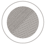 Moonrock Circle showing the brushed and embossed SeaDek textures
