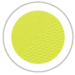 Sunburst Yellow Circle showing the brushed and embossed SeaDek textures

