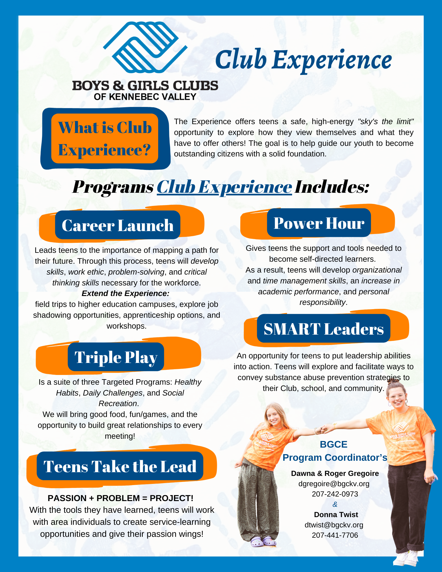 Boys & Girls Club Experience (BGE)