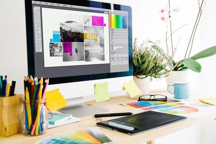 Computer, Drawing Pad And Stationery — Printing Services in Coffs Harbour, NSW